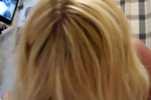 My neighbour can't live without to blow me but doesn't like the smack of my cum