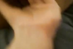 Wrinkled stretched labia of curvaceous floozy acquires finger screwed