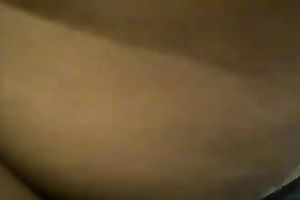 Wrinkled stretched labia of curvaceous floozy acquires finger screwed