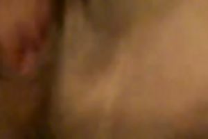 Wrinkled stretched labia of curvaceous floozy acquires finger screwed