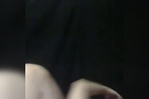 Ugly as fuck nerdy corpulent aged blond rubbed her wet crack on web camera