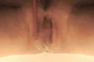 I please my playful girlfriend with chopsticks and make her cum