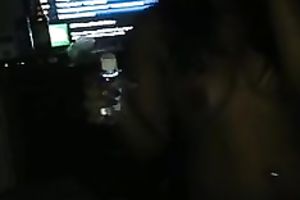 My white large dong getting into the dark wazoo lastly