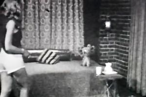 All natural blond teases on web camera throughout her huge twins