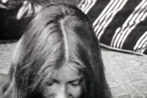 All natural blond teases on web camera throughout her huge twins