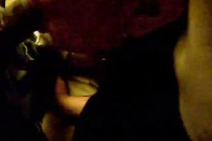 Amateur dark brown latin babe loving my BBC and a load of cum