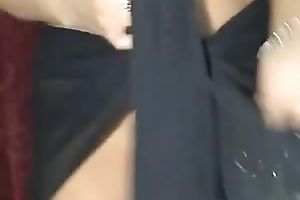 Bosomy perverted beauty flashes her boobies with puffy teats and good rack