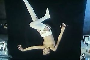 Perfect ebony bosomy femdom-goddess receives bonked by white chap