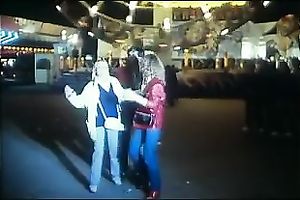 Perfect ebony bosomy femdom-goddess receives bonked by white chap