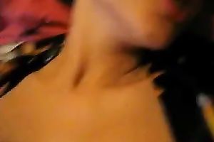 Damn hot and super emotional dark brown of my ally masturbated fur pie