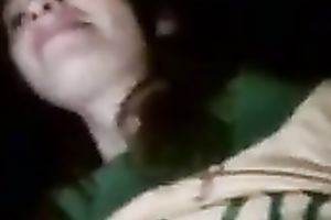 Cute emotional dark brown housewife made my buddy's evening ideal with her BJ