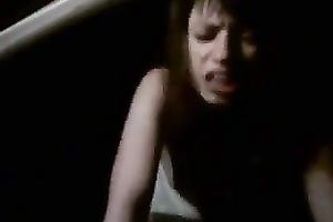 Cute emotional dark brown housewife made my buddy's evening ideal with her BJ