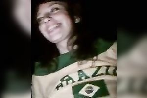 Cute emotional dark brown housewife made my buddy's evening ideal with her BJ