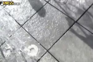 Long haired girlie bonks with her BF at 1st date