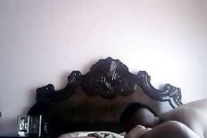 My buddy fucks his wicked short haired lady's pussy missionary