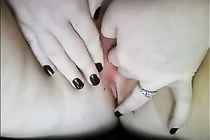 Gorgeous obese cam slutwife widens her taut pinkish love tunnel