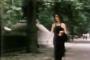 Slutty blonde bitch acquires tempted in the park and drilled hard