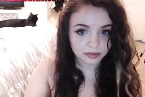 Amazing livecam solo with my fascinating ex GF masturbating