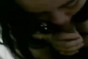 My unstoppable dark brown playgirl sucks my dick like a greedy wench