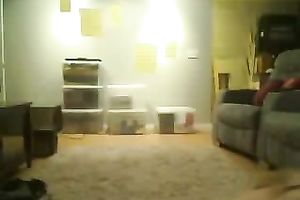 Young web camera model sucks massive meatballs of her shy girlfriend for me