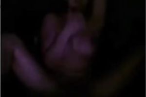 Amateur hawt web camera beauty was playing with her astounding large boobies