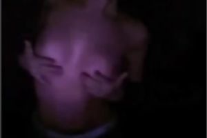 Amateur hawt web camera beauty was playing with her astounding large boobies