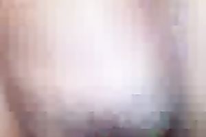 My cute Asian girlfriend licks balls and blows wang greedily