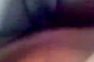 My cute Asian girlfriend licks balls and blows wang greedily