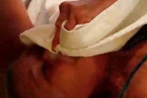 Blasting my load all over my wife's grandma's face