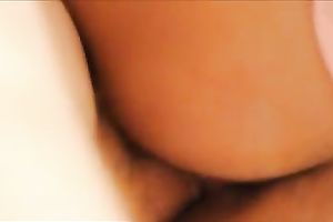 Awesome bootyful Asian honey is willing for some dick in her hungry bawdy cleft