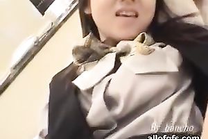 College Asian BBC slut loves it when that guy touches her furry chum