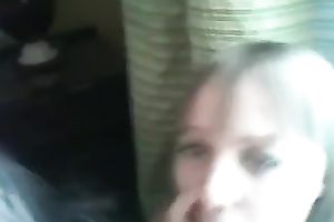 My pleasing legal age teenager GF engulfing penis like thirsty hooker