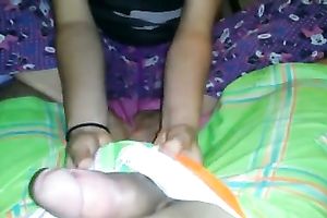 Perverted pallid cute brunette girl provided my ally with blowjob