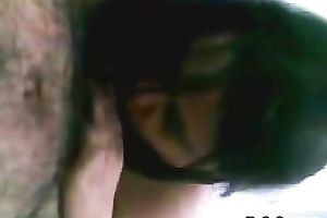 Getting some head from my small eighteen yo Pakistani girlfriend