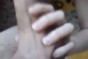 Pale cute and horn-mad hottie sucked my chubby lengthy large jock for cream