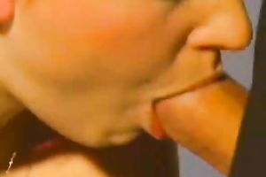 Chick with dyed hair blows and acquires her cookie team-fucked unfathomable