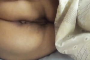 Just me playing with impure butthole and shaggy wet crack of my older BBC slut