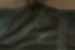 Juicy and breasty black skin chick on livecam poks her wet crack