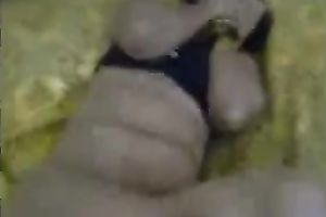 That my overweight Pakistani girlfriend putting on her clothing