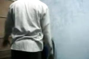 Busty black skin prostitute as a blackmailing for the client