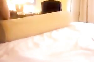 Kinky buxom livecam bitch was riding her hubby in cowgirl pose