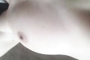 Hot kinky usual looking and quite worn out wench got facial