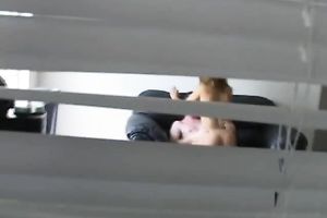 Astonishing spy livecam episode with a tattooed gal jumping on a rod