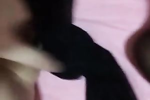 Filthy Korean ally fondling curly cum-hole sensually