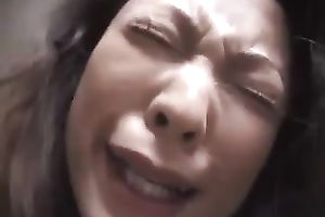 Her unshaved Japanese cunt and mad face hole drive me insane