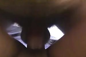 My unshaved neighbour bangs me in missionary style on POV clip