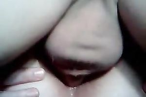 Tight pink rectal hole of my breathtaking white bitch lastly lets me in