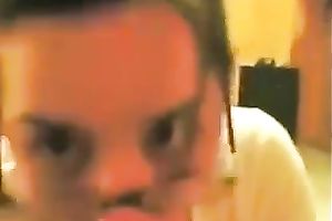 Nerdy black haired hot naturally hawt GF of my buddy sucked his shlong