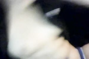 Two youthful bimbos topless on cam caressing every other