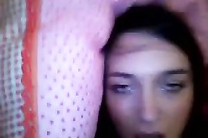 Cute dark brown Swedish housemaid cleaned my house in advance of wild sex